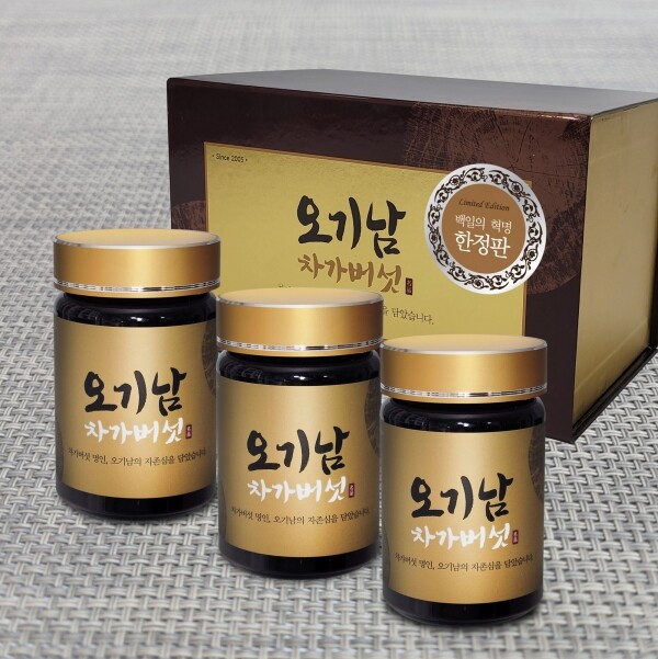 오기남차가버섯,오기남 백일의혁명 한정판 차가버섯추출분말 300g